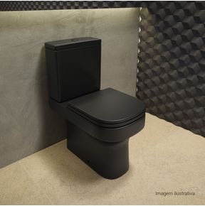 Caixa-Acoplada-Deca-com-Acionamento-Duo-para-Bacias-Axis-Piano-Polo-Quadra-Unic-Ebano-Fosco-e-Black-Matte---Deca---CD.21F.BL.MT.94---Ambientada-Com-Zoom-no-produto-pode-conter-2-ou-mais-produtos-diretamente-relacionados-e-acessorios-de-banheiros.