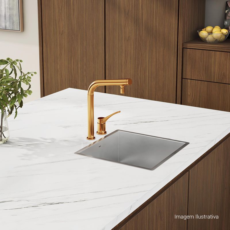 Bica-de-Mesa-Deca-para-Cozinha-Click-You-Red-Gold---Deca---1291.GL99.RD---Ambientada-Com-Zoom-no-produto-pode-conter-2-ou-mais-produtos-diretamente-relacionados-e-acessorios-de-banheiros.