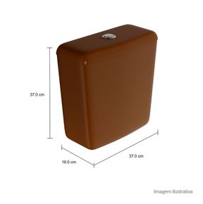 Caixa-Acoplada-com-Acionamento-Duo-Deca-para-Bacias-Aspen-Fast-Izy-Ravena-Spot-Caramelo---Deca---CD.00F.23---Fundo-Branco-Medida-Foto-com-medidas-Produto-unico-ou-multiplos