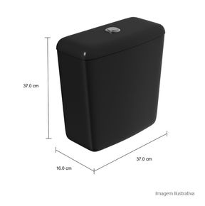 Caixa-Acoplada-com-Acionamento-Duo-Deca-para-Bacias-Aspen-Fast-Izy-Ravena-Spot-Ebano---Deca---CD.00F.95---Fundo-Branco-Medida-Foto-com-medidas-Produto-unico-ou-multiplos