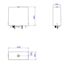 Caixa-Acoplada-Deca-com-Acionamento-Duo-para-Bacias-Wish-Branco-e-Cromado---Deca---CD.28F.17---Fundo-Branco-Medida-Imagem-do-Desenho-tecnico-de-engenharia