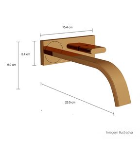 Torneira-Deca-de-Parede-para-Lavatorio-com-Chapa-Polo-Red-Gold---Deca---1179.GL33.RD---Fundo-Branco-Medida-Foto-com-medidas-Produto-unico-ou-multiplos