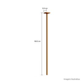 Torneira de Teto Tube Red Gold