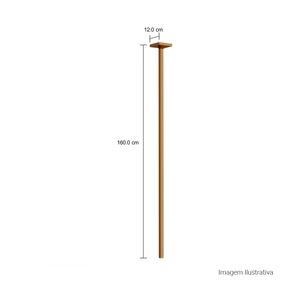 Torneira-Deca-de-Teto-Tube-Red-Gold---Deca---1198.GL.TUB.TET.RD---Fundo-Branco-Medida-Foto-com-medidas-Produto-unico-ou-multiplos