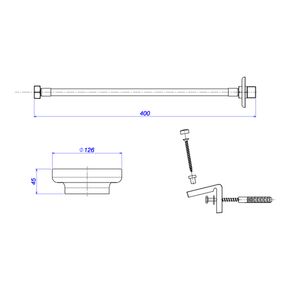 Kit-de-Instalacao-Deca-para-Bacia-com-Caixa-com-Fixacao-Lateral-Cromado---Deca---1201.C.KIT.PCD---Fundo-Branco-Medida-Imagem-do-Desenho-tecnico-de-engenharia