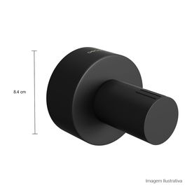 Acabamento para Registro de Gaveta de 1 1/4 e 1 1/2 Arthur Casas Black Matte