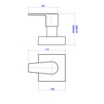 Acabamento-para-Registro-de-Gaveta-Deca-1-1-4--e-1-1-2--Level-Cromado---Deca---4900.C26.GD---Fundo-Branco-Medida-Imagem-do-Desenho-tecnico-de-engenharia