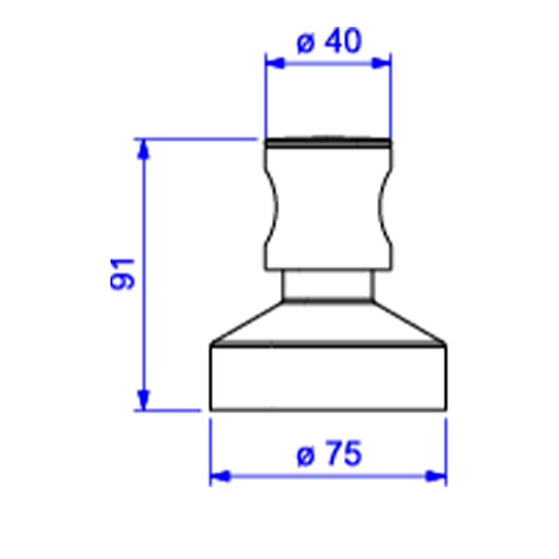 Acabamento-para-Registro-de-Gaveta-Deca-1-1-4--e-1-1-2--Aspen-Cromado---Deca---4900.C35.GD---Fundo-Branco-Medida-Imagem-do-Desenho-tecnico-de-engenharia