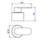 Acabamento-para-Registro-de-Gaveta-Deca-1-1-4--e-1-1-2--Drop-Cromado---Deca---4900.C91.GD---Fundo-Branco-Medida-Imagem-do-Desenho-tecnico-de-engenharia