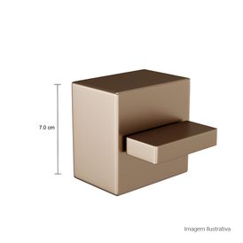 Acabamento para Registro de Gaveta de 1 1/4 e 1 1/2 Dream Corten