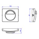 Acabamento-para-Valvula-de-Descarga-Deca-Hydra-Duo-Pro-Cromado---Deca---4900.C.DUO.PRO---Fundo-Branco-Medida-Imagem-do-Desenho-tecnico-de-engenharia