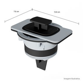 Adaptador-para-Triturador-de-Cozinha-Deca-Inox---Deca---AC.300.ADPT.TRIT---Fundo-Branco-Medida-Foto-com-medidas-Produto-unico-ou-multiplos