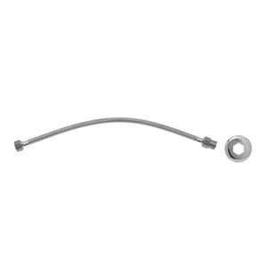 Ligação Flexível Deca Malha de Aço 50cm Cromado