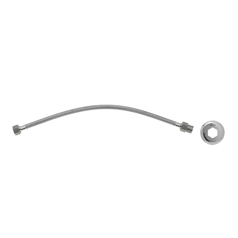 Ligacao-Flexivel-Deca-Malha-de-Aco-50cm-Cromado---Deca---4607.C.050---Fundo-Branco-Produto-Principal-SKU-posicionada-na-lateral-direita
