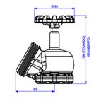 Valvula-para-Hidrante-de-Incendio-Deca----Deca---000.H97.212.18---Fundo-Branco-Medida-Imagem-do-Desenho-tecnico-de-engenharia