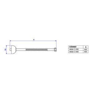 Ligação Flexível Cromada 40 Cm Black Matte