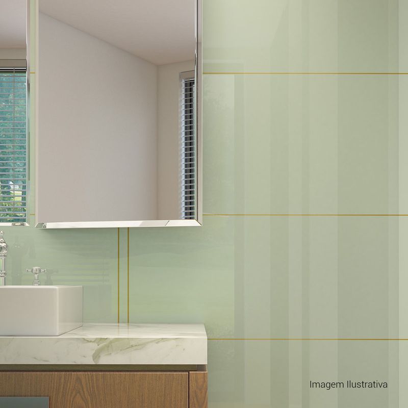 Azulejo-Hortela-Brilhante-Green-40x90cm-Ret---Ceusa---5002453A---Ambientada-Ampla-