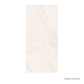 Cerâmica Marmorizado Brilhante 40x90cm Bege - Ceusa Sofitel Retificado