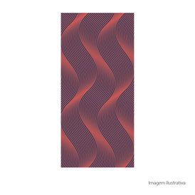 Cerâmica Decorado Acetinado 40x90cm Multicolor - Ceusa Joaquina Neon Rosa Retificado