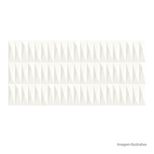 Azulejo Rubik Acetinado White - 40cmx90cm Ret