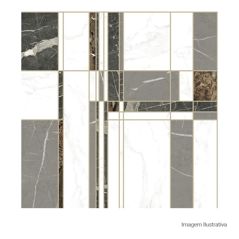 Porcelanato-Mondrian-Acetinado-Mix100x100cm-Ret---Ceusa---5004303A---Fundo-Branco-Produto-Principal-SKU-Quadrado-ou-Horizontal