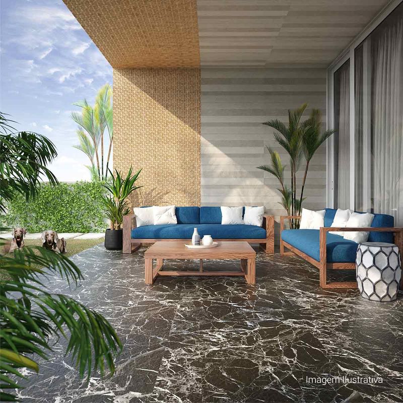 Porcelanato-Leque-Acetinado-Brown-32x100cm-Ret---Ceusa---5004340A---Ambientada-Ampla-