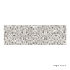 Porcelanato Acetinado Cimentício 32x100cm Cinza - Ceusa Leque Cimento Esmaltado Retificado