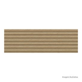 Porcelanato Acetinado Amadeirado 32x100cm Marrom - Ceusa Escala Traços Legno Esmaltado Retificado