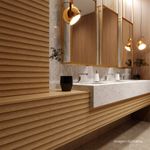 Porcelanato-Escala-Acetinado-Brown-32x100cm-Ret---Ceusa---5004365A---Ambientada-Ampla-