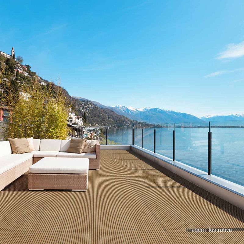 Porcelanato-Frisado-Rustico-Brown-30x120cm-Ret---Ceusa---5008110A---Ambientada-Ampla-