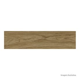 Porcelanato Acetinado Amadeirado 30x120cm Marrom - Ceusa Ipe Esmaltado Retificado