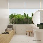 Porcelanato-Jacaranda-Acetinado-Brown-20x90cm-Ret---Ceusa---5008332A---Ambientada-Ampla-