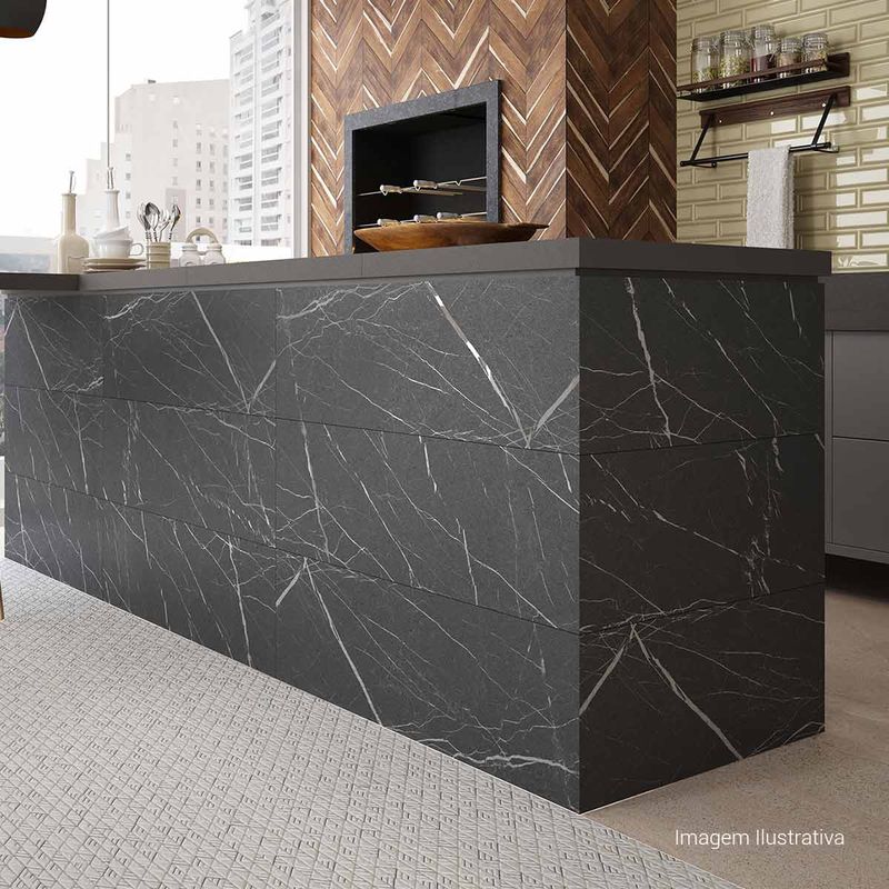 Porcelanato-Chevron-Brown-40x90cm-Ret---Ceusa---5008377A---Ambientada-Ampla-