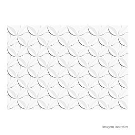 Cerâmica Monocromatico Acetinado 45x65cm Branco - Ceusa Dalia Retificado