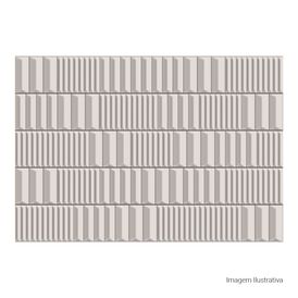 Cerâmica Monocromatico Acetinado 45x65cm Branco - Ceusa Canudos Off Retificado