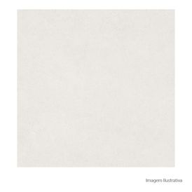 Porcelanato Acetinado Cimentício 80x80cm Cinza - Ceusa Talc Esmaltado Retificado