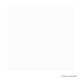 Porcelanato Acetinado Monocromatico 80x80cm Branco - Ceusa Esmaltado Retificado