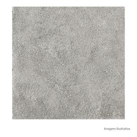 Porcelanato 80X80cm Rústico Ret Composite Cinza