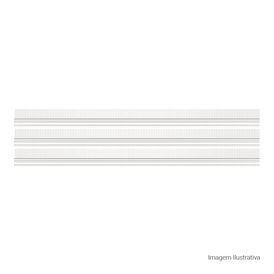 Porcelanato Acetinado Decorado 30x120cm Branco - Ceusa Boteco Esmaltado Retificado