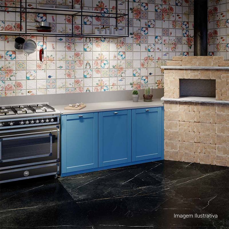 Porcelanato-Negresco-Acetinado-Preto-60x120cm-Ret---Ceusa---5008734A---Ambientada-Ampla-