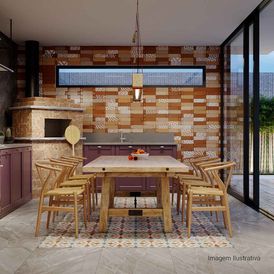 Porcelanato Acetinado Marmorizado 60x120cm Cinza - Ceusa Malena Esmaltado Retificado