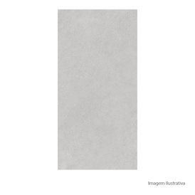 Porcelanato Acetinado Cimentício 60x120cm Cinza - Ceusa Beton Medio Esmaltado Retificado