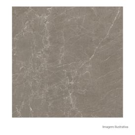 Porcelanato Acetinado Marmorizado 80x80cm Cinza - Ceusa Escala Toronto Esmaltado Retificado
