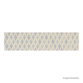Porcelanato Decorado Matte 30x120cm Cinza - Ceusa Melbourne Gr Mix Esmaltado Retificado