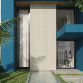 Porcelanato Decorado Matte 30x120cm Cinza - Ceusa Melbourne Gr Mix Esmaltado Retificado