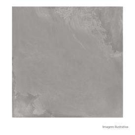 Porcelanato Cimentício Natural 120x120cm Cinza - Ceusa Paulista Cement Gr Nat Esmaltado Retificado