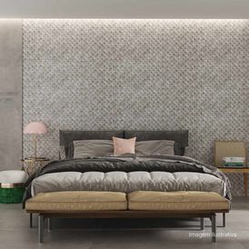 Porcelanato Cimentício Natural 120x120cm Cinza - Ceusa Venice Dgr Nat Esmaltado Retificado