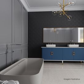 Porcelanato Marmorizado Natural 120x120cm Bege - Ceusa Segesta Be Nat Esmaltado Retificado