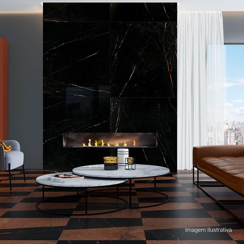 Porcelanato-Negresco-Polido-Black-120x120cm-Ret---Ceusa---5048009A---Ambientada-Ampla-