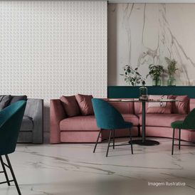 Porcelanato Monocromatico Matte 30x120cm Branco - Ceusa Shuriken Wh Esmaltado Retificado